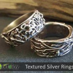 Art Clay Silver Australia - Textured Silver Rings.jpg